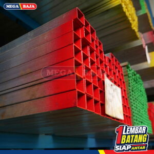 Hollo Galvanis Spindo 25 x 25 Grade Kuning