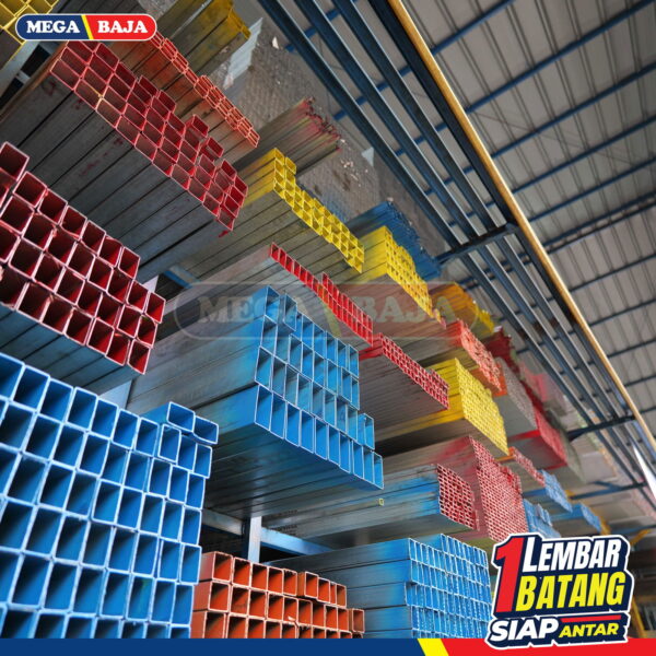Hollo Hitam 50 x 100 x 6 Grade Hijau Muda