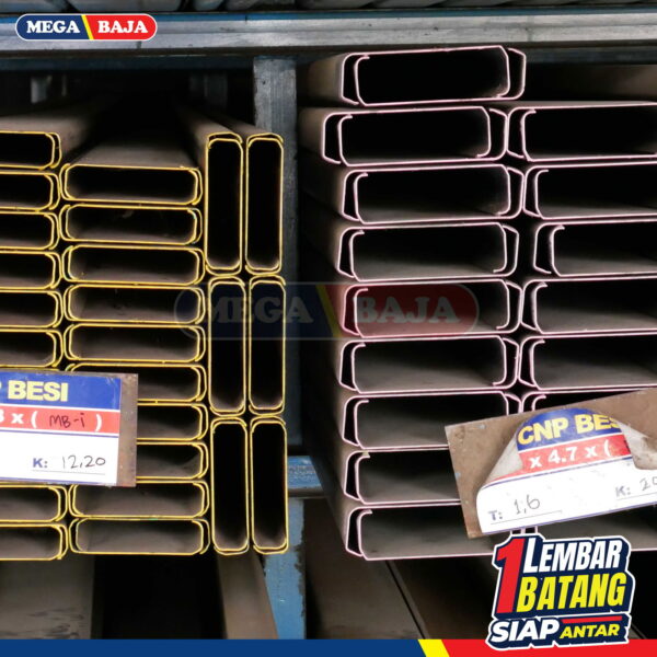 CNP Besi Cilegon Steel 150 mm x 47 mm x 6000 mm | Grade Merah