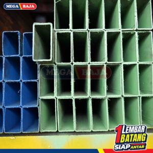 Hollo Hitam 50 x 50 x 6 Grade Biru