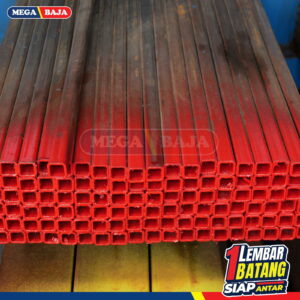Hollo Hitam 50 x 50 x 6 Grade Hijau