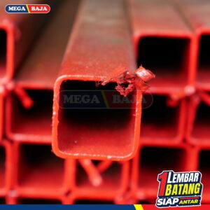 Hollo Hitam 50 x 50 x 6 Grade Hijau Muda