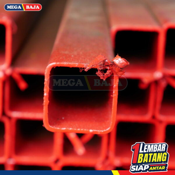 Hollo Hitam 50 x 50 x 6 Grade Hijau Muda
