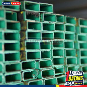Hollo Hitam 50 x 50 x 6 Grade Kuning
