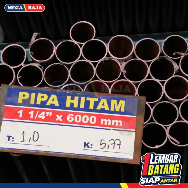 Pipa Hitam 3/4  x 6 | Grade Kuning