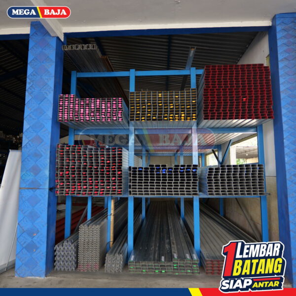 Hollo Hitam 60 x 60 x 6 Grade Hijau Muda