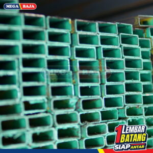 Hollo Hitam 75 mm X 125 mm X 6.000 mm | Grade Biru Muda