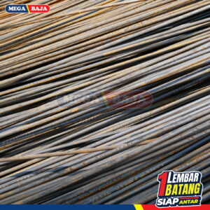 Besi Beton WS Polos 12 mm X 12 M | Lurus TP 280