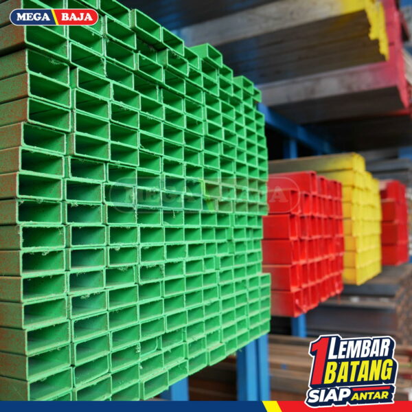 Hollo Putih 20 x 20 x 6 Grade Hijau