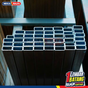 Hollo Hitam 75 mm X 75 mm X 6.000 mm | Grade Hijau