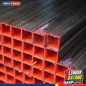 Hollo Hitam 75 mm X 75 mm X 6.000 mm | 4,00 mm
