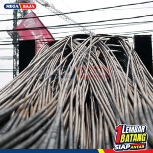 Besi Beton WS Polos 19 mm X 12 M | Tekuk TP 280