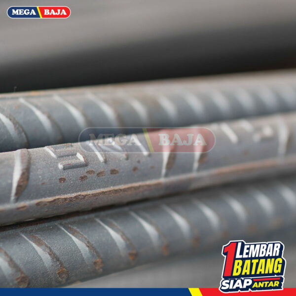 Besi Beton WS Ulir 10 mm X 12 M | Tekuk TS 420
