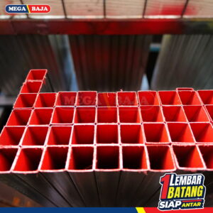 Hollo Hitam 75 x 75 x 6 Grade Hijau Muda