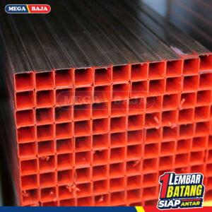 Hollo Hitam 75 x 75 x 6 Grade Orange