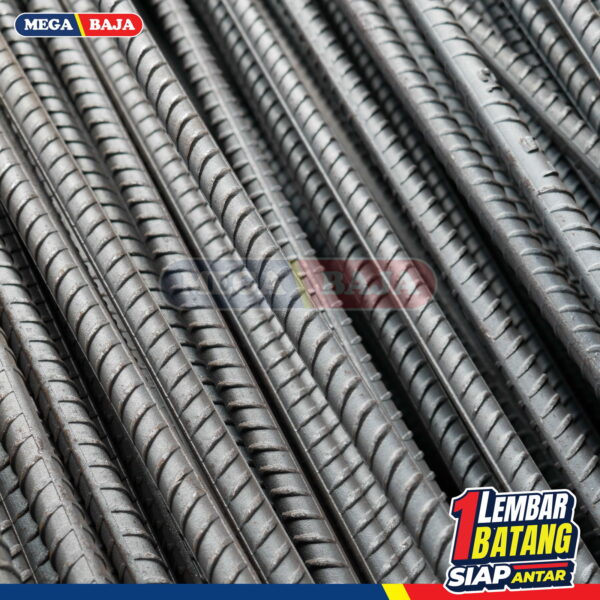Besi Beton WS Ulir 22 mm X 12 M | Lurus TS 280
