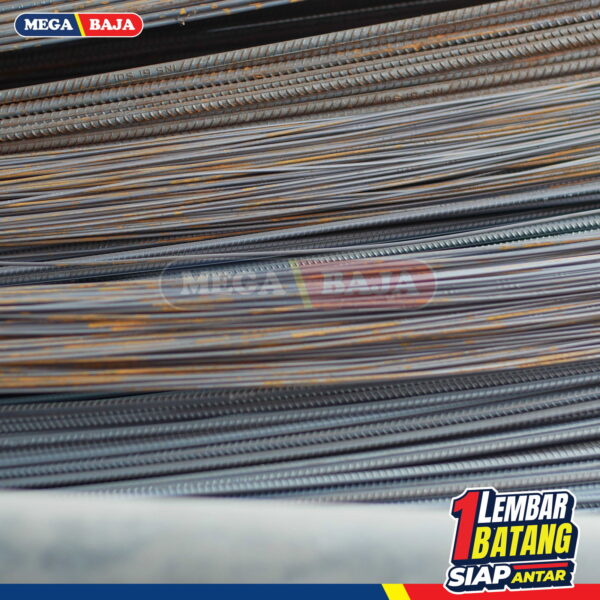 Besi Beton WS Ulir 8 mm X 12 M | Lurus TS 420