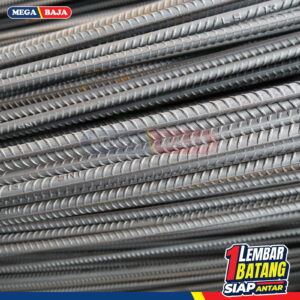 Besi Beton WS Ulir 38 mm X 12 M | Tekuk TS 280