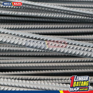 Besi Beton WS Ulir 38 mm X 12 M | Tekuk TS 420