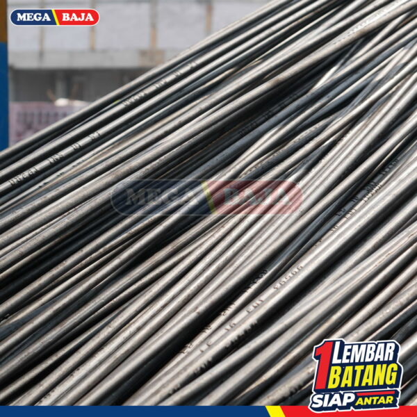 besi beton polos 8 x 12 std