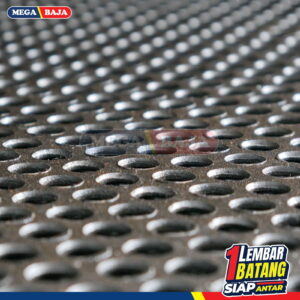 Plat lobang 1 m x 2 m x 0.8 mm 2 mm