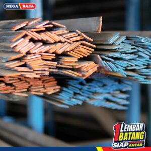 plat strip 100mm x 9mm x 6 meter